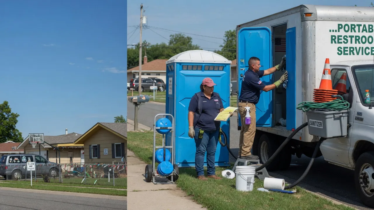 Portable Toilet Rental in Bluffton, IN near me